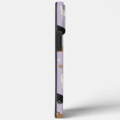 チワワボーンズアンドポーズパープル Case-Mate iPhoneケース (裏面 / 右)