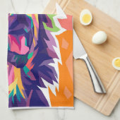 チワワポップ・アートのアART_Dog Lover キッチンタオル (四つ折り)