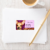 チワワポートレート ラベル (インサイチュ)