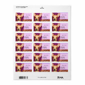 チワワポートレート ラベル (フルシート)