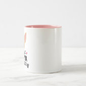 チワワマムドッグラガーリーバー ツートーンマグカップ (中央)