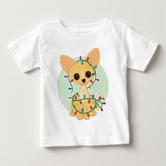 チワワライト ベビーTシャツ (正面)