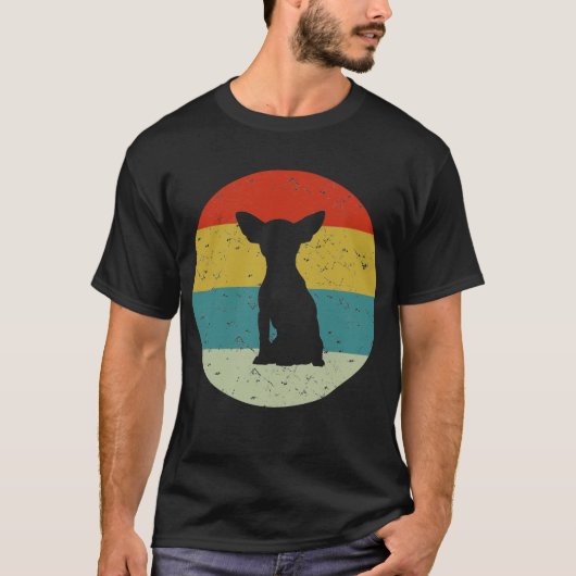 チワワヴィンテージ Tシャツ (正面)