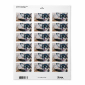 チワワ住所 シール (フルシート)