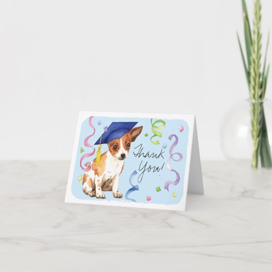 チワワ大学院 カード (正面)