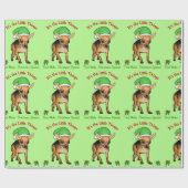 チワワ小妖精や小人クリスマス ラッピングペーパー (フラット)