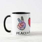 チワワ愛好家のマグカップ マグカップ (左)