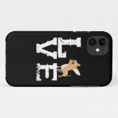 チワワ愛好家動物霊おもしろい Case-Mate iPhoneケース (裏面(横))