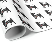 チワワ愛 ラッピングペーパー (ロールコーナー)