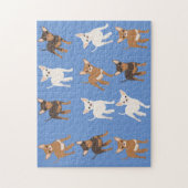 チワワ楽しい犬種 ジグソーパズル (縦)