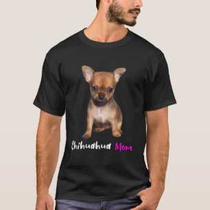 チワワ母の犬の子犬ギフト Tシャツ