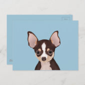 チワワ漫画 ポストカード (正面/裏面)