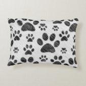 チワワ犬のイラストレーションのスケッチ アクセントクッション (裏面)