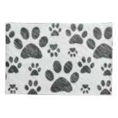 チワワ犬のイラストレーションのスケッチ 枕カバー (裏面)