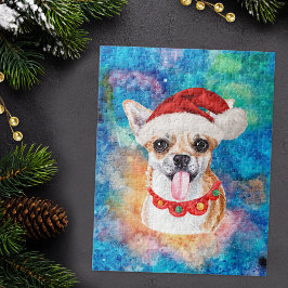 チワワ犬のクリスマス ジグソーパズル