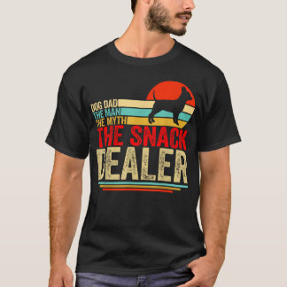 チワワ犬のパパ 伝説のスナック販売員 Tシャツ