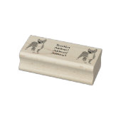 チワワ犬の漫画イラストレーション ラバースタンプ (スタンプ)