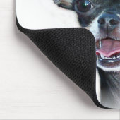 チワワ犬のmousepad マウスパッド (コーナー)