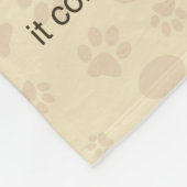 チワワ犬私の日光 フリースブランケット (角)