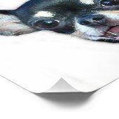 チワワ犬 フォトプリント            (角)