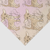 チワワ私はちょっと大事のグラフィック・デザインです 薄葉紙 (詳細)