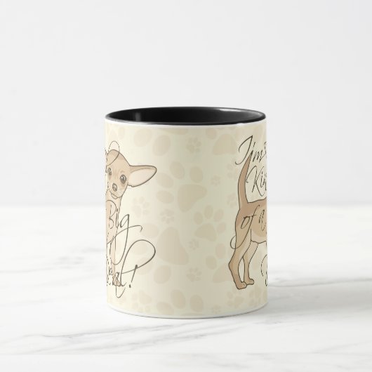 チワワ私は大きなディール犬の一種である マグカップ (中央)