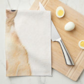 チワワ絵画ズ – かわいいオリジナルドッグアート キッチンタオル (四つ折り)