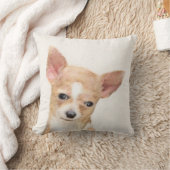チワワ絵画ズ – かわいいオリジナルドッグアート クッション (ブランケット)