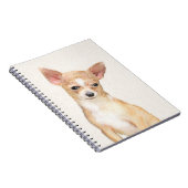 チワワ絵画ズ – かわいいオリジナルドッグアート ノートブック (右側)