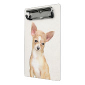 チワワ絵画ズ – かわいいオリジナルドッグアート ミニクリップボード (アングル2)