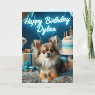 チワワ誕生日カードハッピーバースデーディラン カード