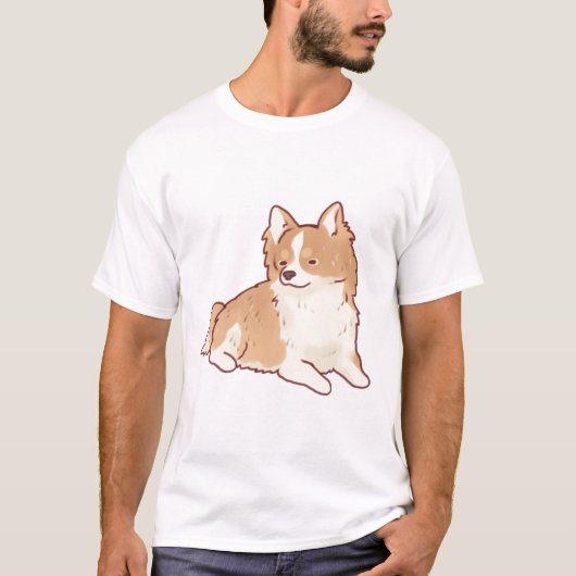 チワワ魔法 Tシャツ (正面)