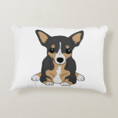チワワ かわいい 3色 犬 アクセントクッション (裏面)