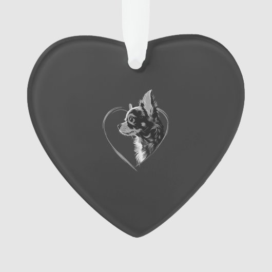 チワワ オーナメント (正面)