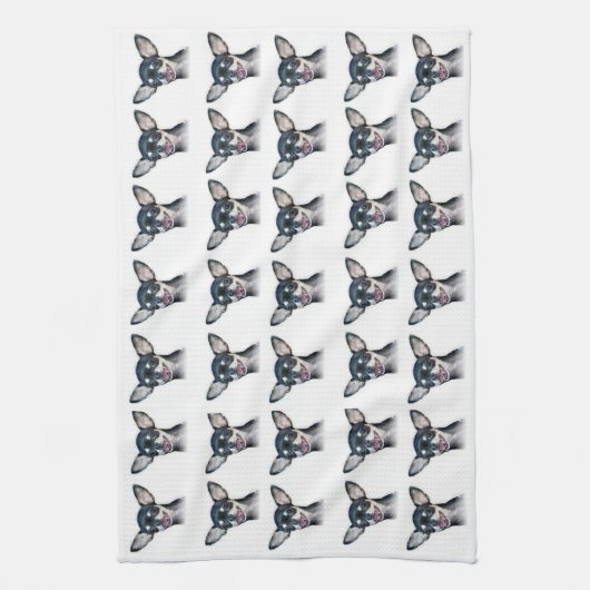 チワワ キッチンタオル (縦)