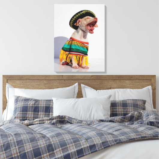 チワワ キャンバスプリント (インサイチュ (寝室))