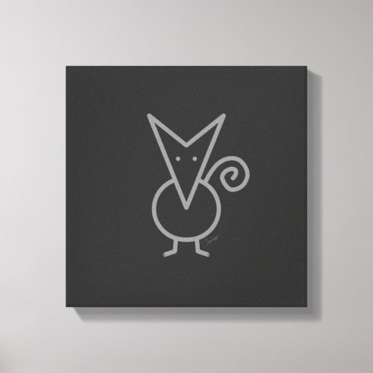 チワワ キャンバスプリント (正面)