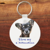 チワワ キーホルダー (正面)