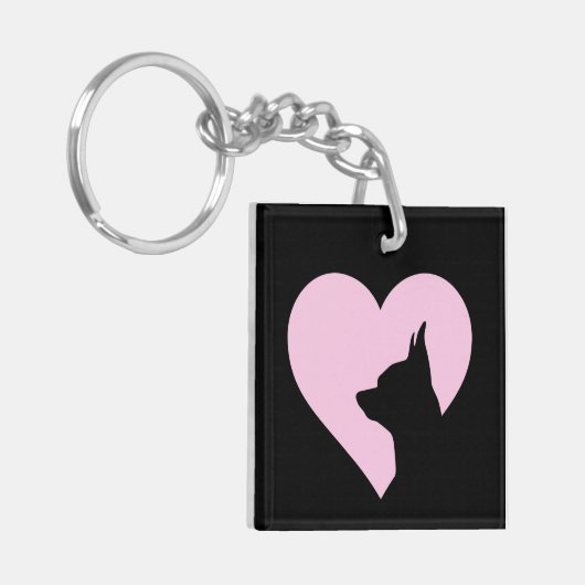 チワワ キーホルダー (正面左)