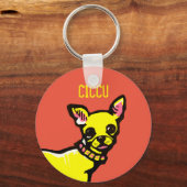 チワワ キーホルダー (正面)