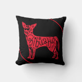 『チワワ』 クッション (正面)