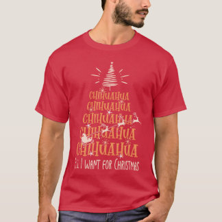 チワワ クリスマス 犬の種類 クリスマスツリー 少年 Tシャツ