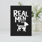 チワワ サンキューカード (スタンド正面)