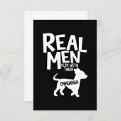 チワワ サンキューカード (正面/裏面)