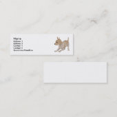 チワワ スキニー名刺 (正面/裏面)