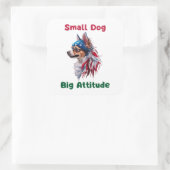 チワワ スクエアシール (バッグ)