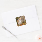 チワワ スクエアシール (封筒)