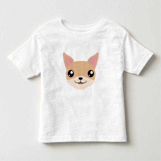 チワワ トドラーTシャツ (正面)