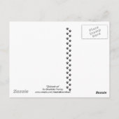 「チワワ」ドッグアートポストカード ポストカード (裏面)