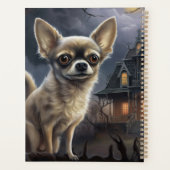 チワワ ハロウィン おばけ プランナー手帳 (裏面)